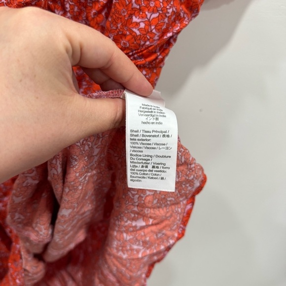 Crewcuts Girls Puff Sleeve Mini Dress Micro Floral Size 14 Spring ‘23 - Picture 5 of 8